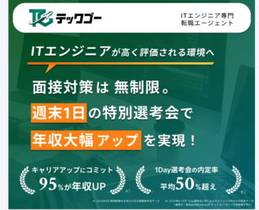 テックゴーの口コミから評判を徹底調査!利用方法は？