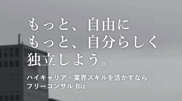 フリーコンサルBizの口コミから評判を徹底調査!利用方法は？